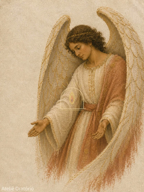 Anjo da Guarda — as mãos abertas