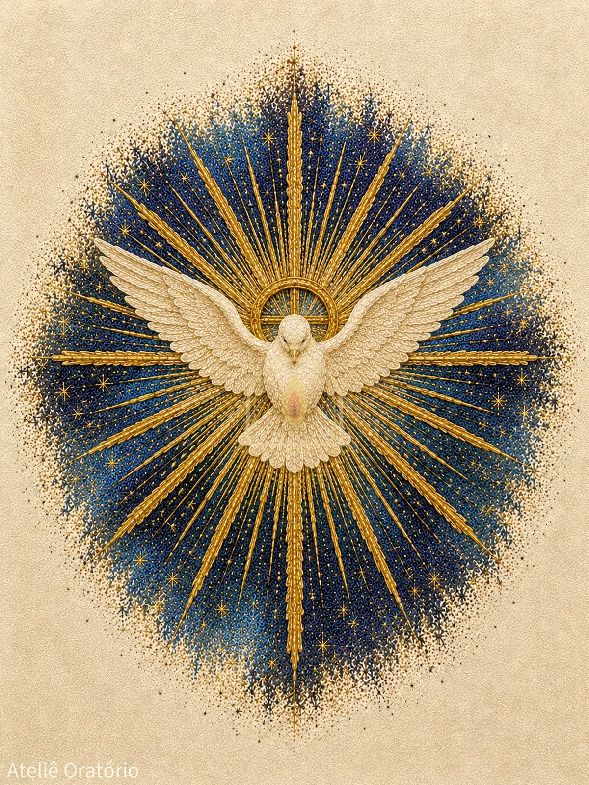Divino Espírito Santo — na glória