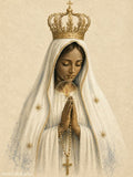 Nossa Senhora de Fátima — coroada