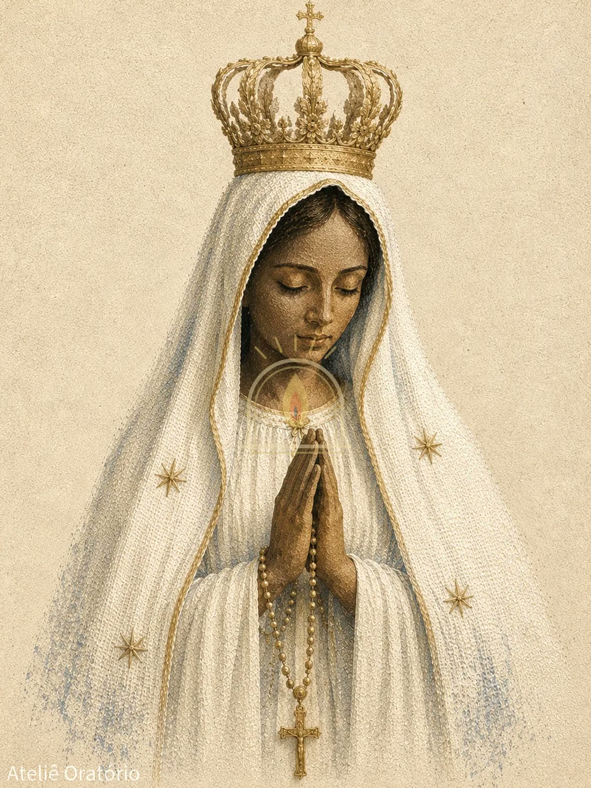 Nossa Senhora de Fátima — coroada