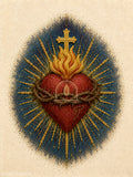 Sagrado Coração — na glória