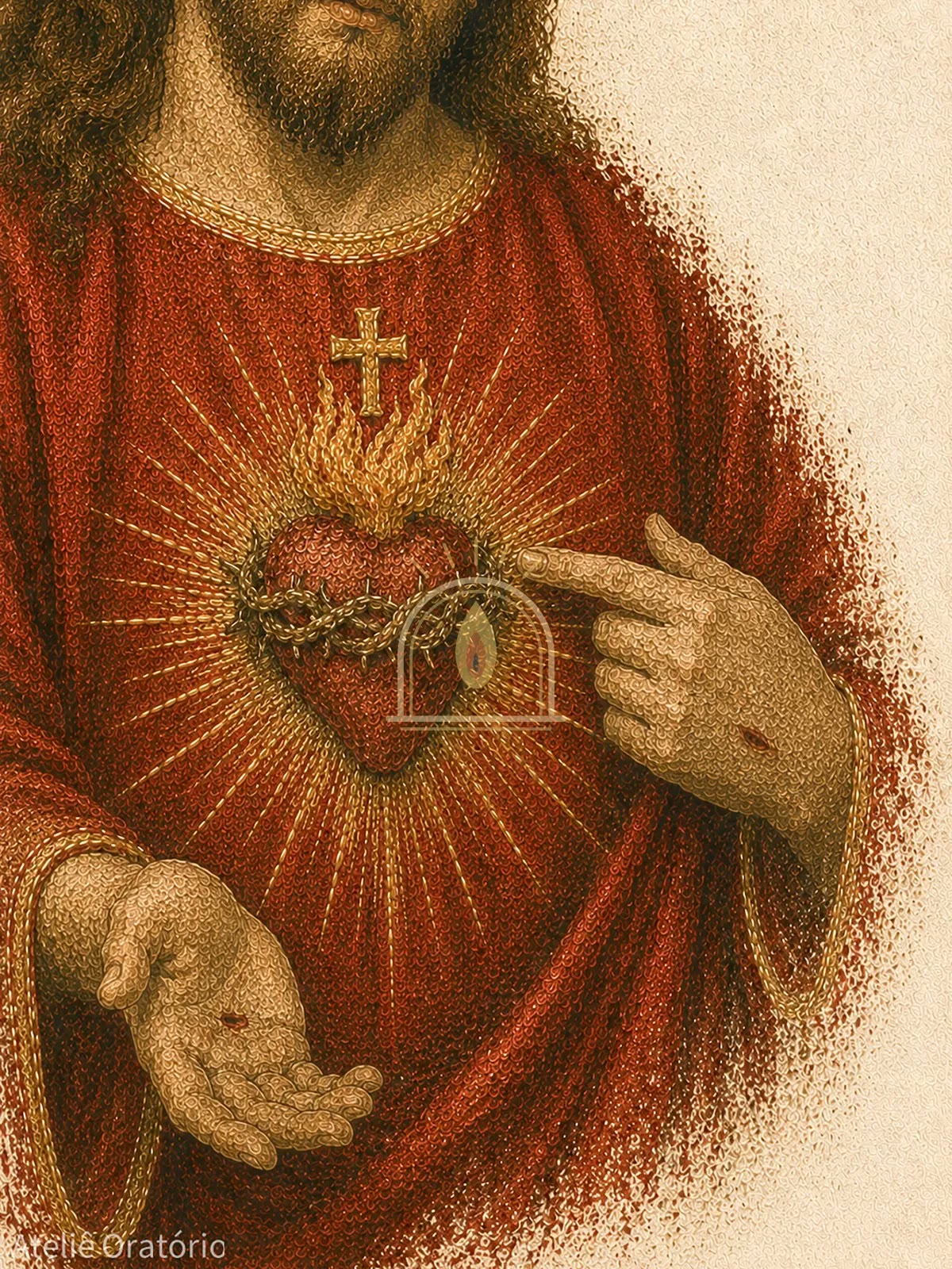Sagrado Coração de Jesus — o coração e as mãos