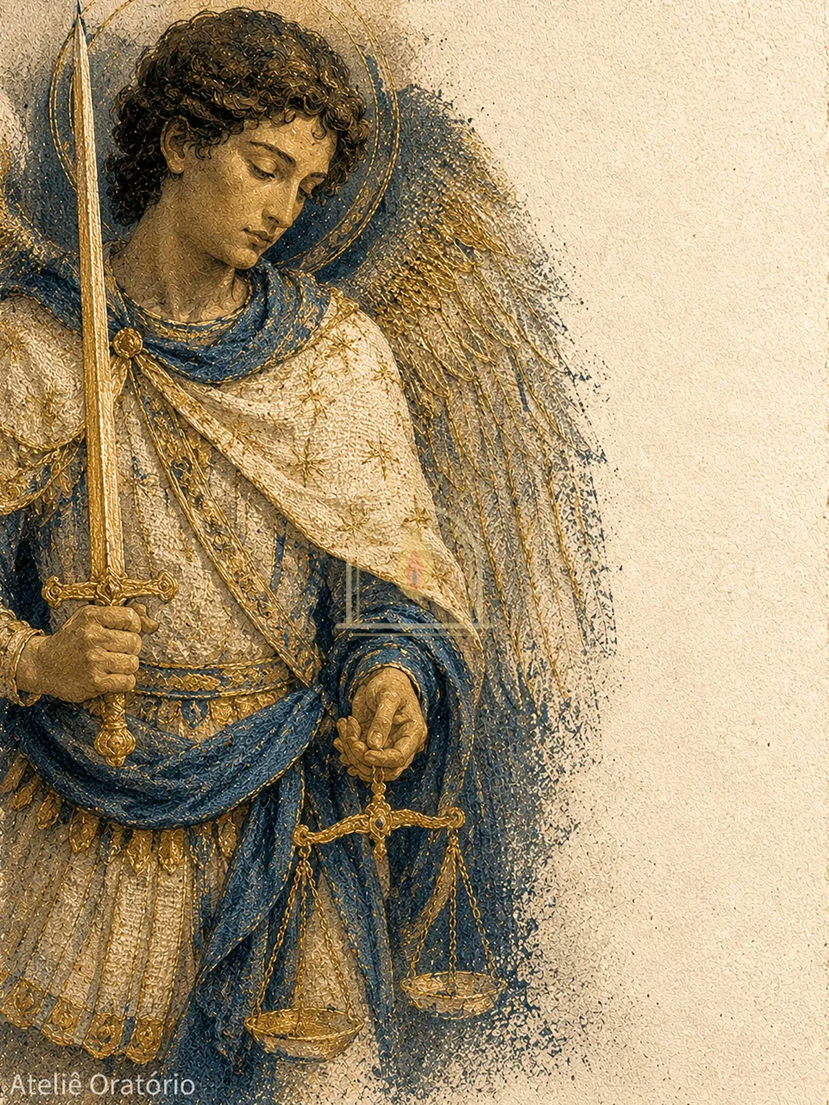 São Miguel Arcanjo — a espada e a balança