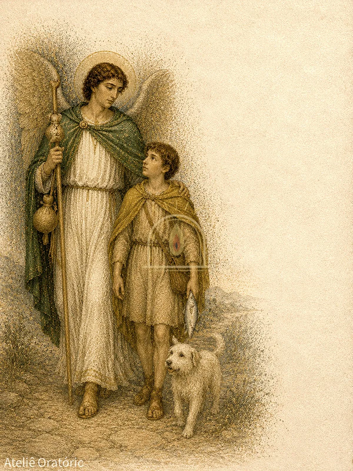 São Rafael Arcanjo — com Tobias